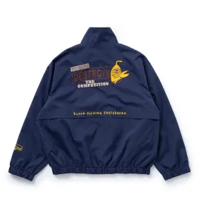 TOY MACHINE JAPAN DESTROYS WIND TRACK JACKET NAVY