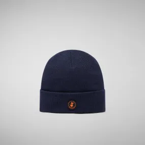 Unisex beanie Fivel in navy blue
