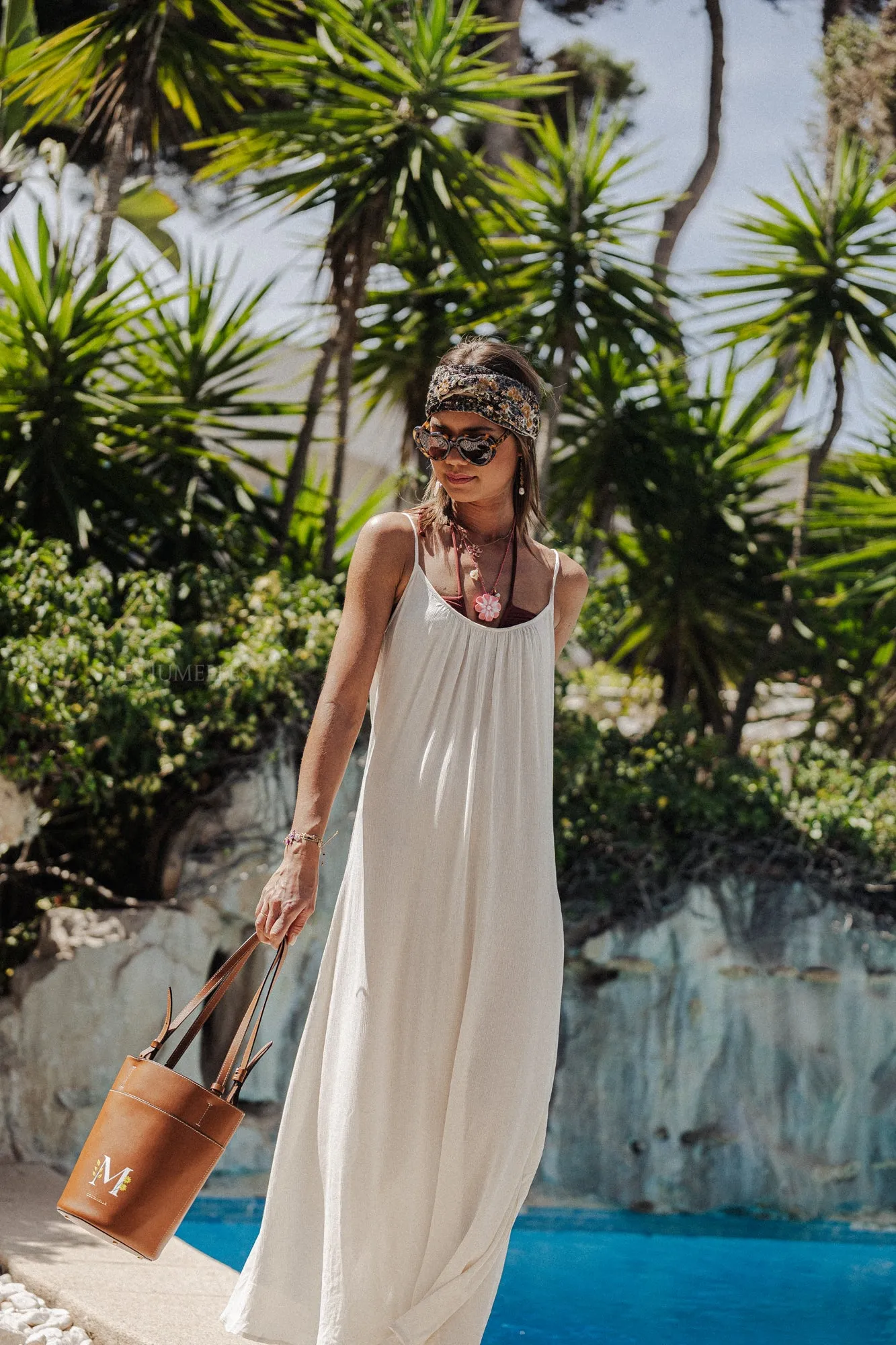VIMaeve S/L beach dress birch