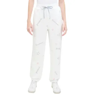 Virtue Embroidered Jogger - Ivory.