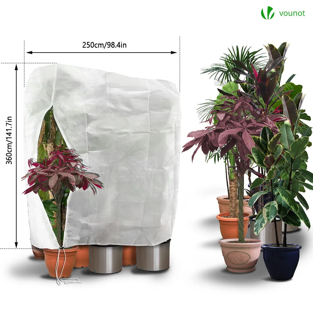 VOUNOT Plant Protection Winter Fleece Horticultural Fleece Jacket 2.5m x 3.6m