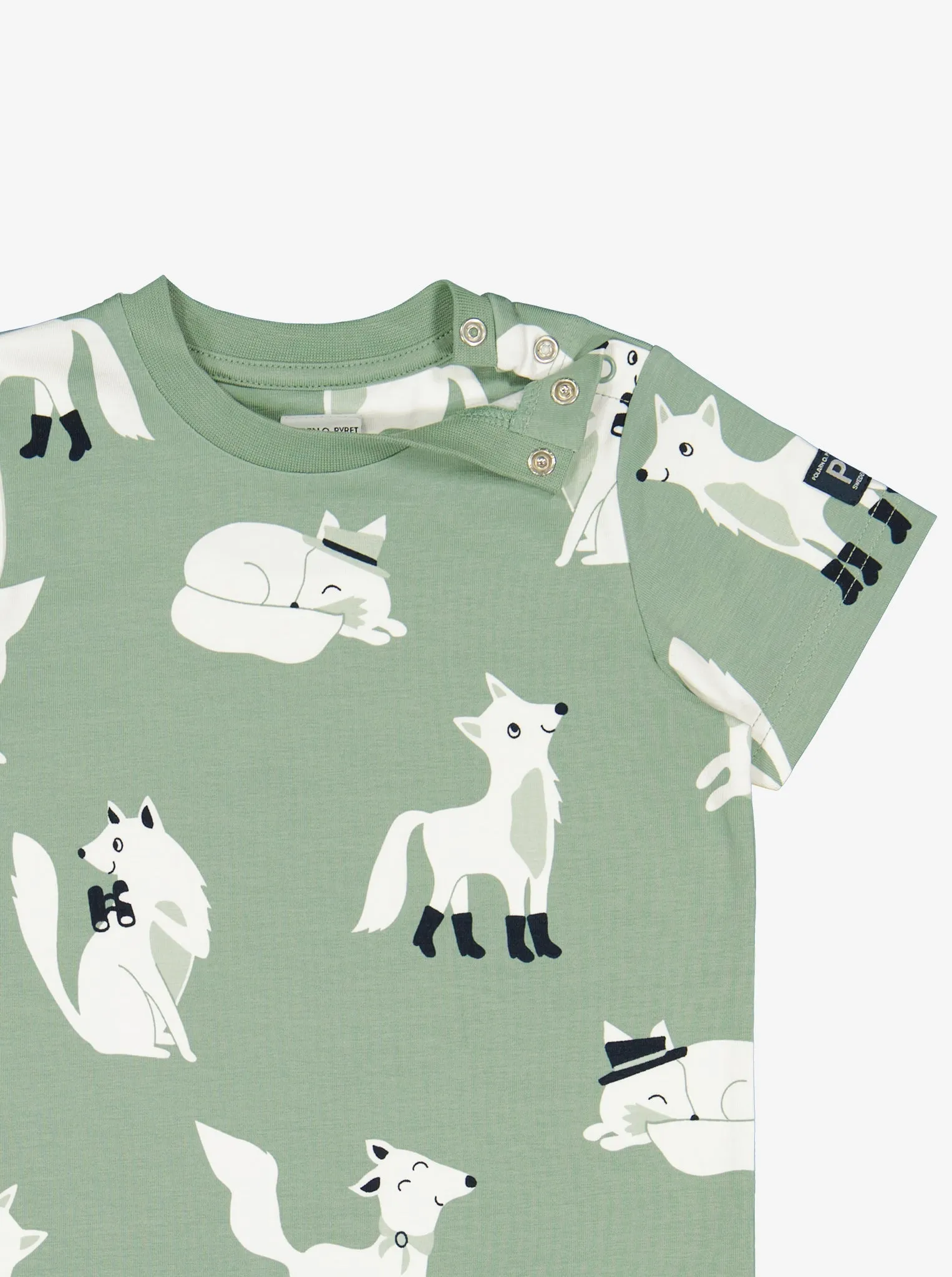 Wolf Print Kids T-Shirt